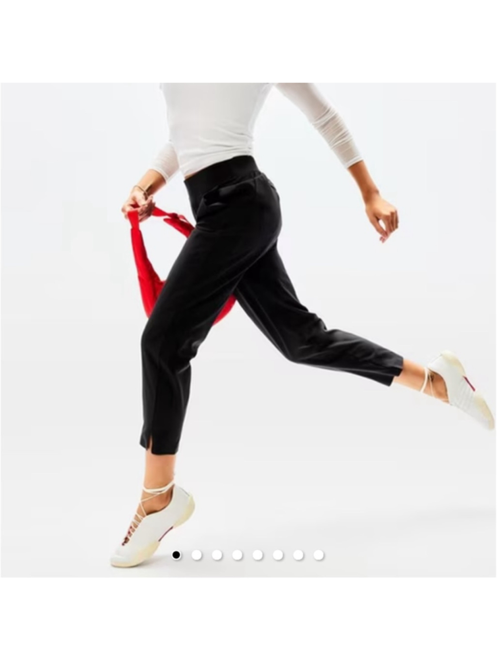 Athleta Brooklyn mid rise Ankle Pants, black Size 10